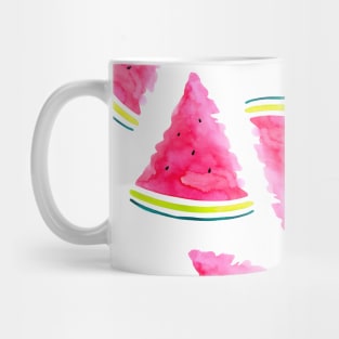 Watercolor watermelon random pattern Mug